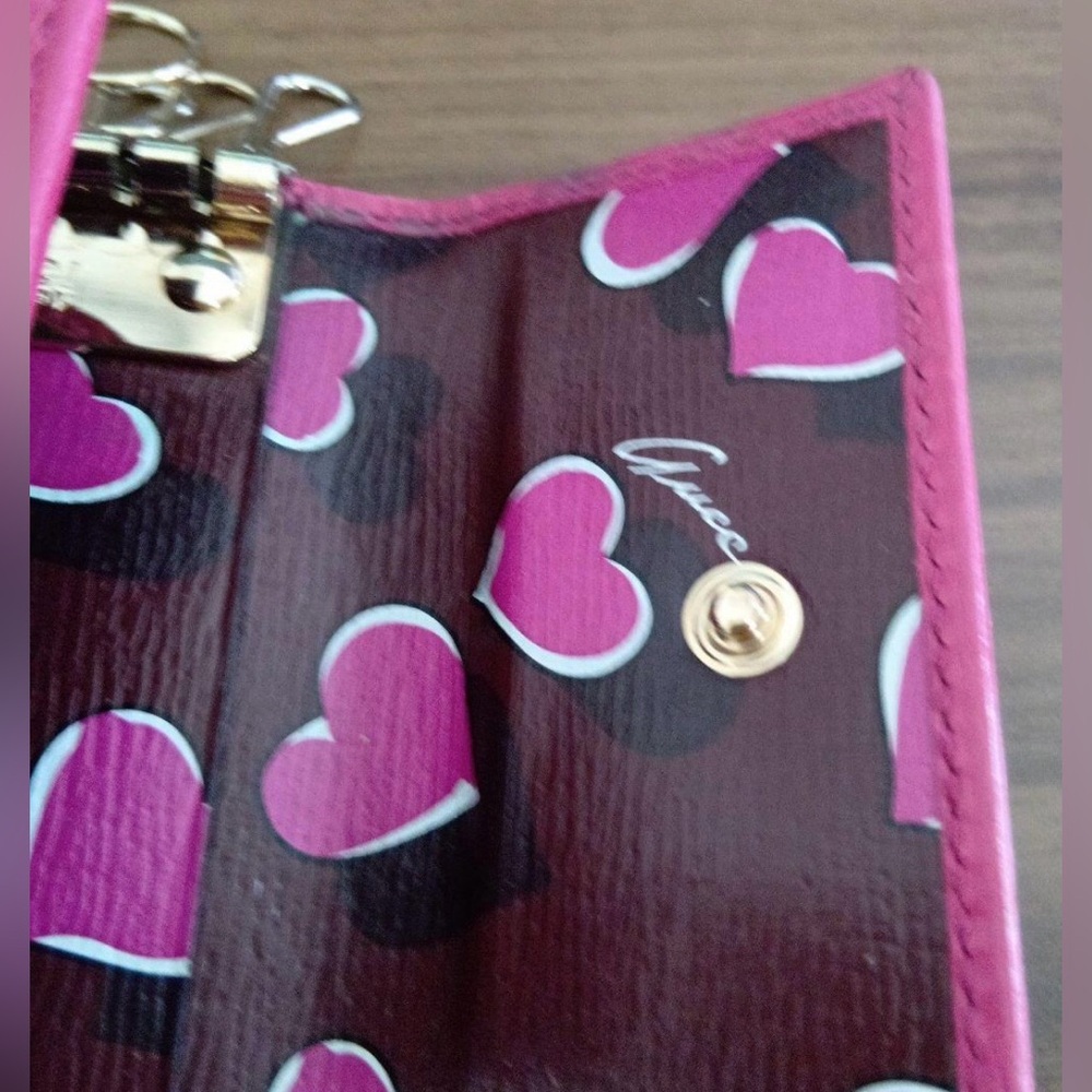 Gucci Pink Key & Card Holder - Picture 7 of 11